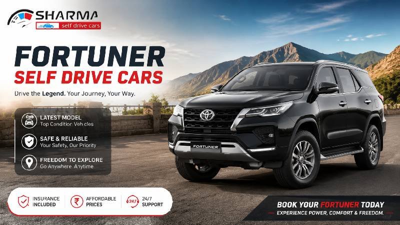 Drive Anywhere with Reliable Self Drive Car Rentals | Sharma Self Drive Cars