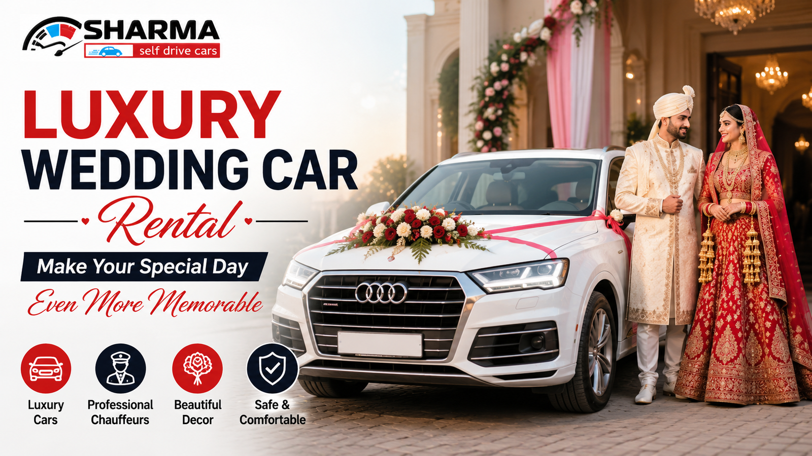 Luxury Cars for an Elegant Wedding Entry