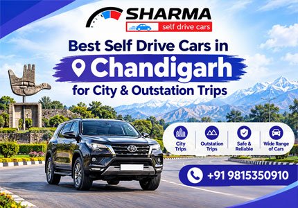 Best Self Drive Cars in Chandigarh for City and Outstation Trips