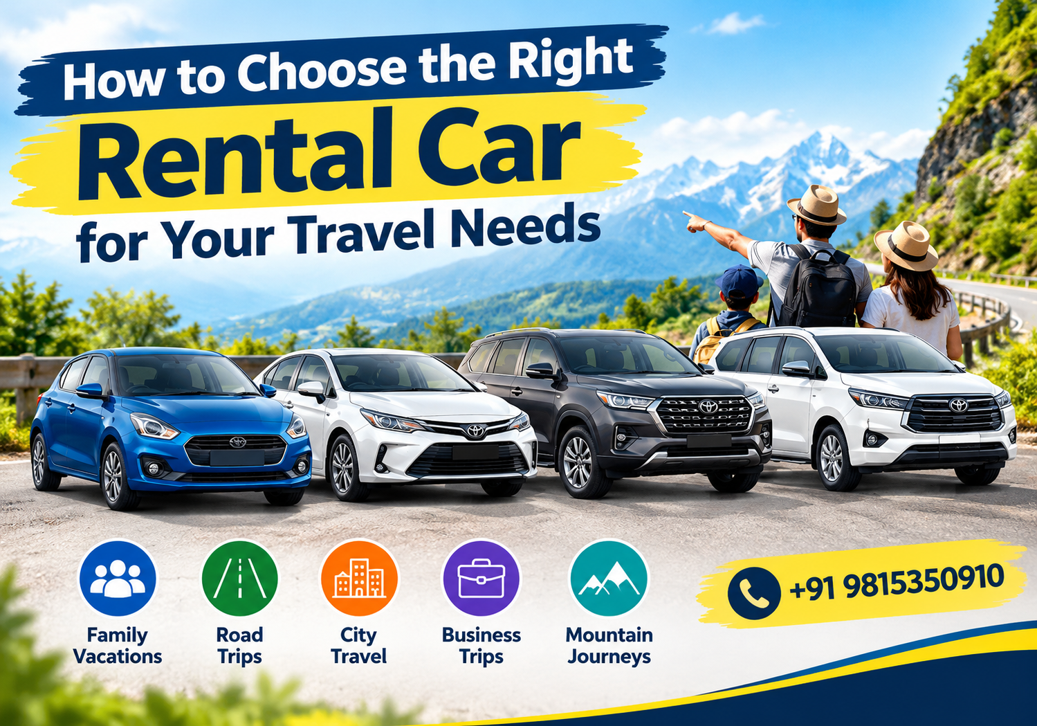 How to Choose the Right Rental Car for Your Travel Needs